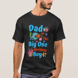メンズパパコッツパパのビッグワン誕生日少年Fis Tシャツ