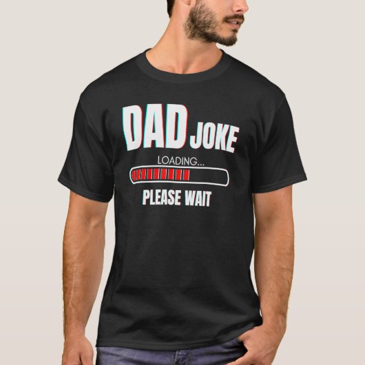 メンズパパジョークロードお待ちパパ Tシャツ (正面)