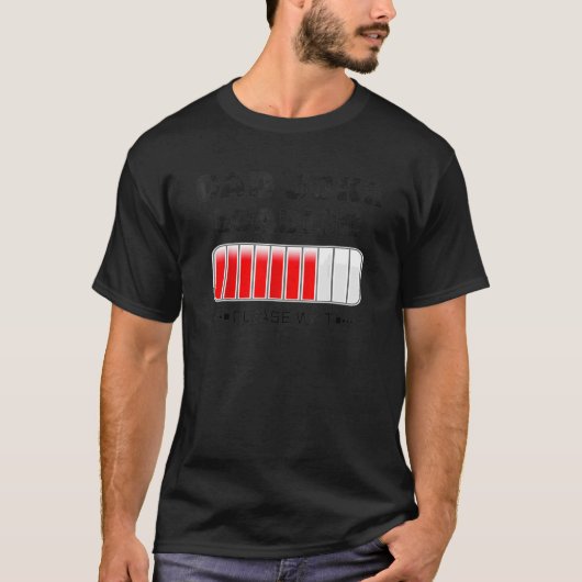 メンズパパジョーク読み込みパパ父のジョーク Tシャツ (正面)