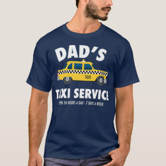 メンズパパタクシー運転手ファーザーデイギフト Tシャツ