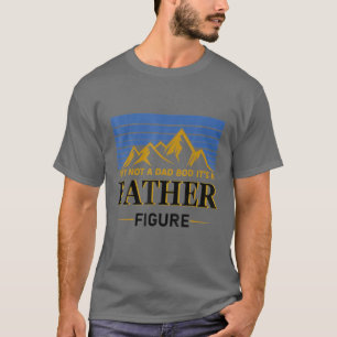 メンズパパ体じゃない父親の姿ビンタ Tシャツ