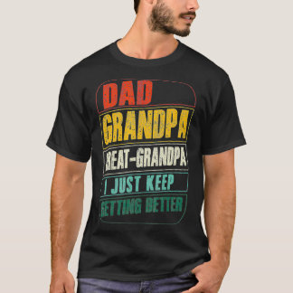 メンズパパ素晴らしグランドパI取得保中 Tシャツ