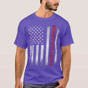 メンズパパ贈り物ドーターワールドの父からE Tシャツ