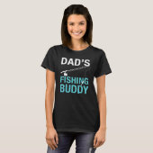 メンズパパ魚釣りバディ Tシャツ (正面フル)