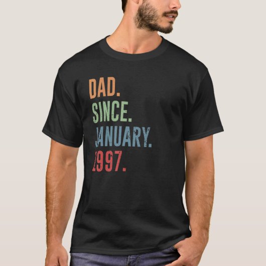 メンズパパ1997年1月以来 Tシャツ (正面)