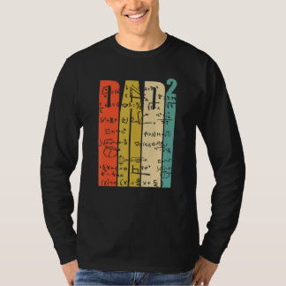 メンズパパ2人の子供と2回のパパ数学先生 Tシャツ