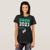 メンズパパ2023パパへ2023父 Tシャツ (正面フル)