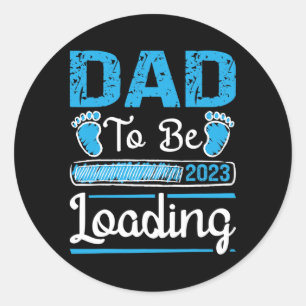 メンズパパ2023年ロード男の赤ちゃん父の日 ラウンドシール