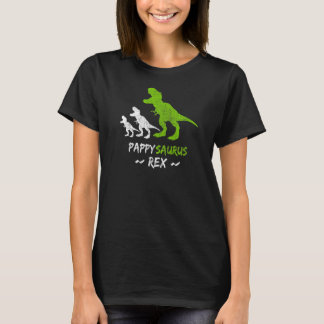 メンズパピサウルスTレックスパピサウルス恐竜ビンタ Tシャツ