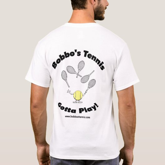 メンズパフォーマンスマイクロファイバー長袖 Tシャツ (裏面)