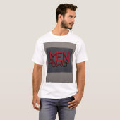 メンズパワーモチベーショナルTシャツ Tシャツ (正面フル)