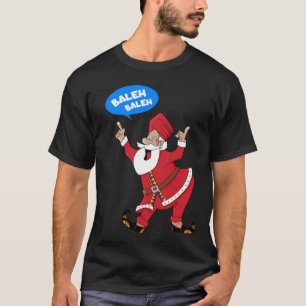 メンズパンジャビインディアンバングラ踊りサンタシン Tシャツ