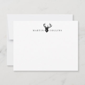 メンズパーソナライズされた ノートカード