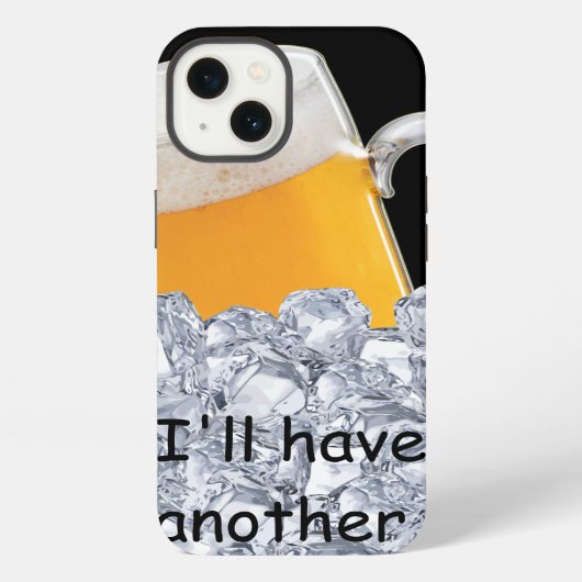 メンズビおもしろいール iPhoneケース (裏面)