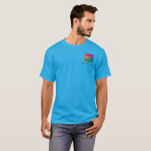 メンズビジネスTシャツロゴはこちら従業員 Tシャツ (正面フル)