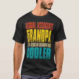 メンズビジュアルアソシエイトグランパ通常のグランのように Tシャツ