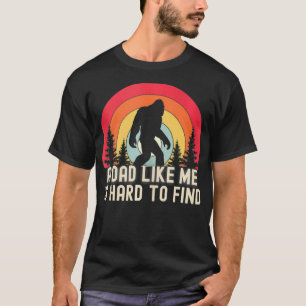 メンズビッグフットAパパ私のような懸命はDを見つけることおもしろいができる Tシャツ