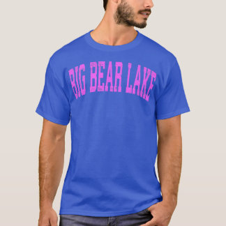 メンズビッグベアーレイクカリフォルニアCAヴィンテージアスレチック Tシャツ
