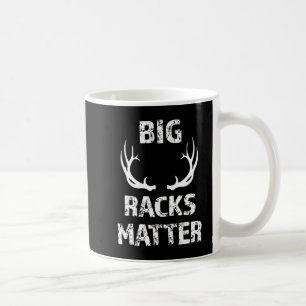 メンズビッグラックマターおもしろいディアバック狩りメンズ コーヒーマグカップ