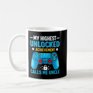 メンズビデオゲームオーバーおもしろいゲーミングゲーマーアンクルファ コーヒーマグカップ