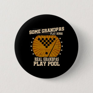 メンズビリヤードGrandpaシャツ実在-グラン遊パス 缶バッジ
