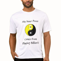メンズビリヤードTシャツ