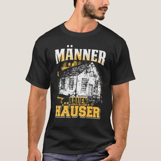 メンズビルダーズホームハウスビルダー Tシャツ (正面)