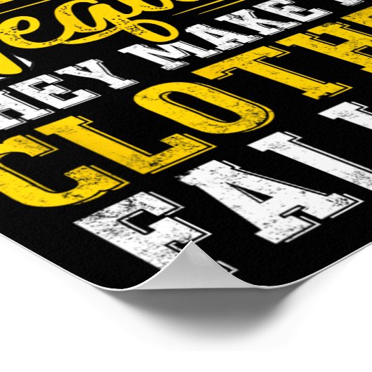 メンズビーズはテキーラのようなもので、私の服を作る ポスター (角)