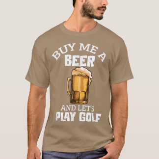 メンズビールゴルフ父の日飲み飲みビール胡 Tシャツ