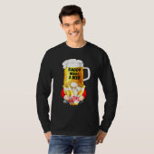 メンズビールマグ格言ティーフォーパパガーデナー – Daddy N Tシャツ (正面フル)