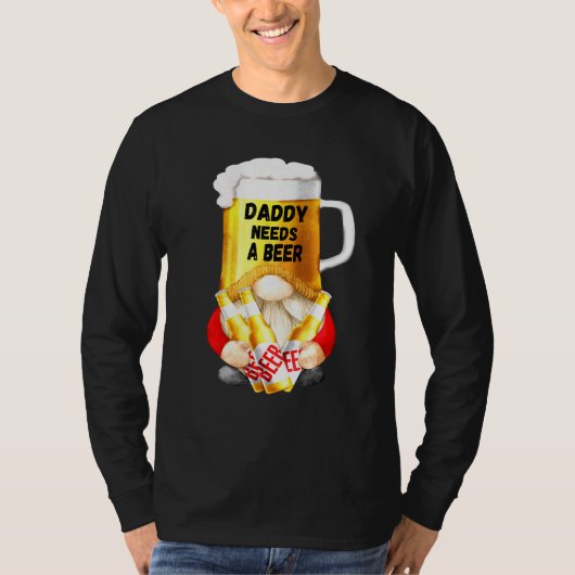 メンズビールマグ格言ティーフォーパパガーデナー – Daddy N Tシャツ (正面)