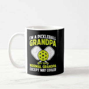 メンズピックボールおもしろいグランパピックボール選手Gr コーヒーマグカップ