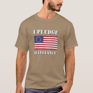 メンズファッションノベルティIは忠誠を誓う Tシャツ