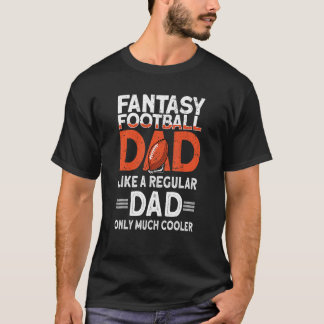 メンズファンタジーサッカーパパファンタジーサッカー3 Tシャツ