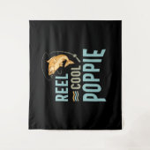 メンズファーザーギフトリールカッコいいポピー タペストリー (正面)