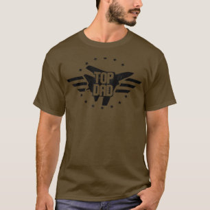 メンズファーザーズデイクリスマス誕生日フォートップパパT Tシャツ