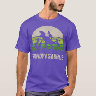 メンズファーザーズデイグランドパザウルス恐竜4 Tシャツ