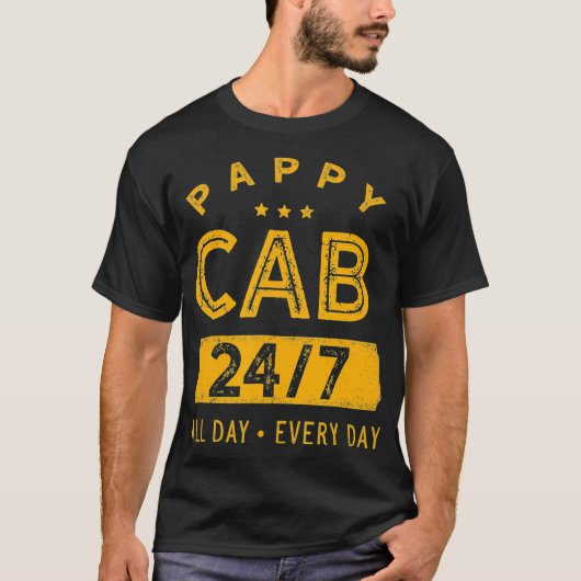 メンズファーザーズデイタイドライバーパピー Tシャツ (正面)