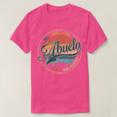 メンズファーザーズパパエルメジョールアブエロデルムンドの日 Tシャツ (デザイン正面)