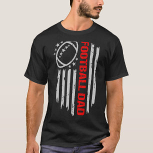 メンズファーザーズ日パパダディーサッカーパパアメリカンアメリク Tシャツ