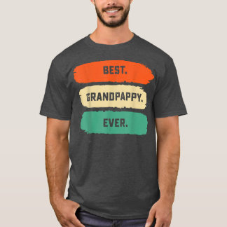 メンズファーザーズ日Tee From Family 最高の Grandpappy Tシャツ