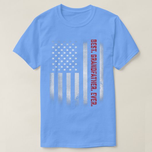 メンズファーザーズ祖父Eの最高の日贈り物 Tシャツ (デザイン正面)