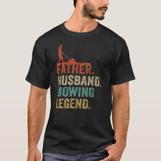 メンズファーザーモーイングレジェンドガーデナーパパ法 Tシャツ