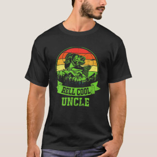 メンズファーデイギフトヴィンテージ魚釣りリカッコいいールユンク Tシャツ