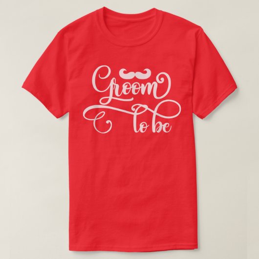 メンズフィアンス&フィアンセのマッチング提案Bride ToBe Tシャツ (デザイン正面)