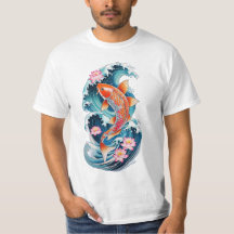 メンズフィッシュTシャツ