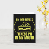 メンズフィットネスミーム私はフィットネスフィットネスパイに入る カード (黄色い花)