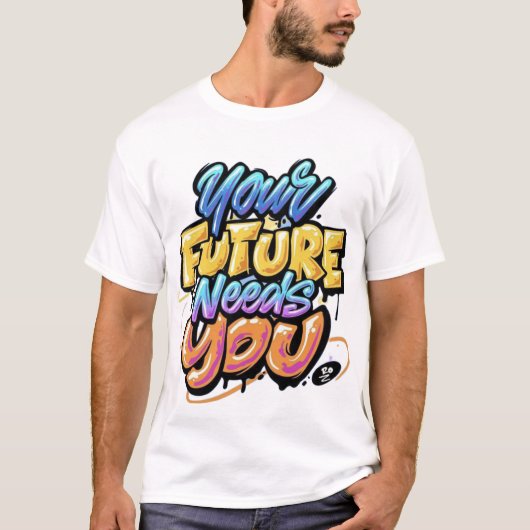 メンズフィットリラックス基本Tシャツ Tシャツ (正面)