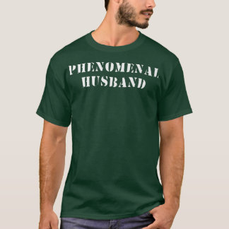 メンズフェノメナル夫パパ父妻マンレジェンド Tシャツ