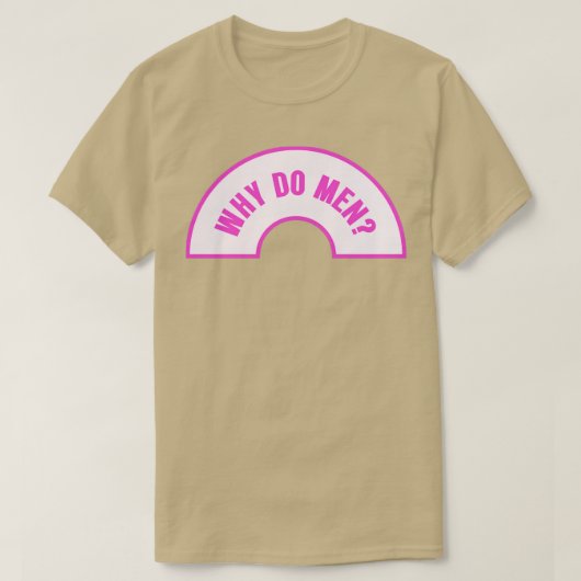 メンズフェミニストおもしろいミーム Tシャツ (デザイン正面)